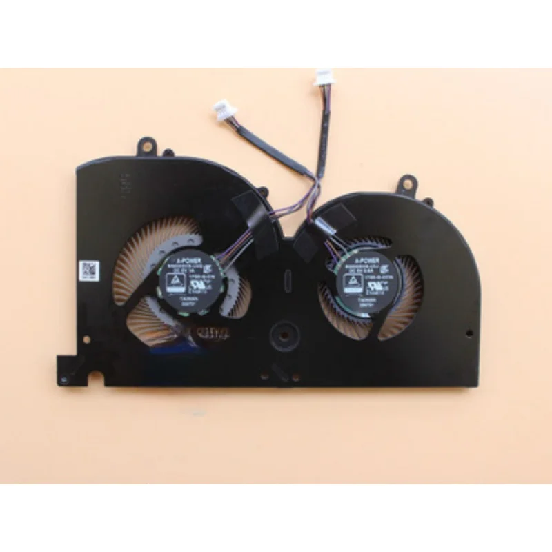 New Original Laptop Gaming Cooling Fan For MSI GS75 Stealth 10SE 10SF Creator 17 A10SFS MS-17G3 B5005 HS-U4Q/U3J CPU GPU 5V 1A