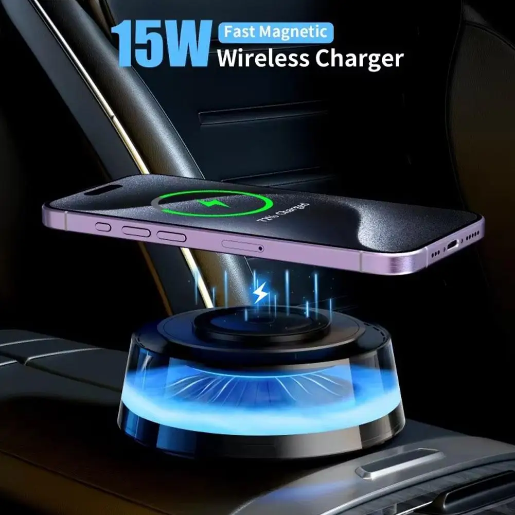 المحمولة المشهد الروائح شاحن لاسلكي جو مصباح وآلة الكل في واحد استخدام المزدوج المنزل سيارة W3R5 #6