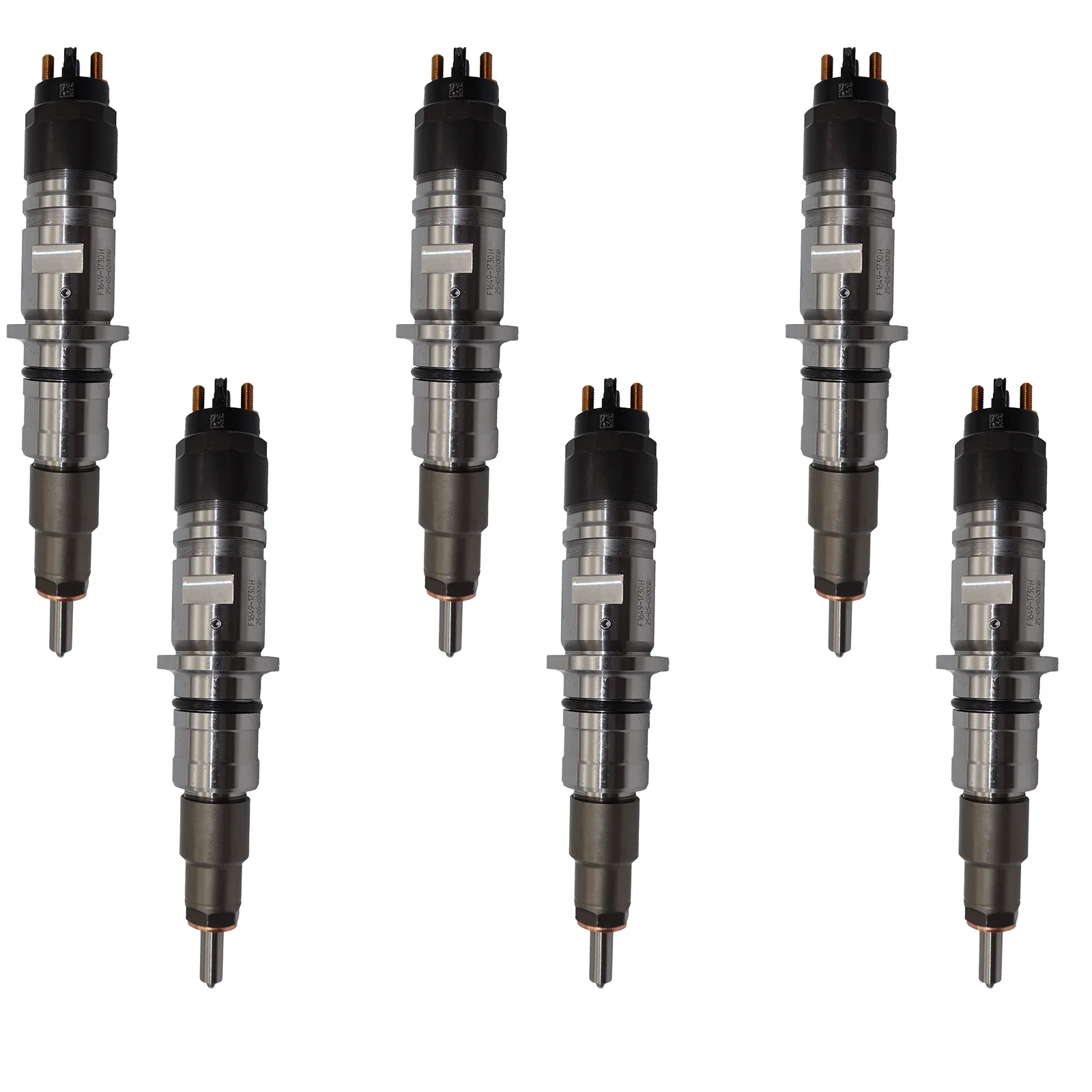 

6PCS Fuel Injector 0445120177 For Cummins ISB4.5L QSB4.5L For Dodge Ram 1500 Freightliner Trucks