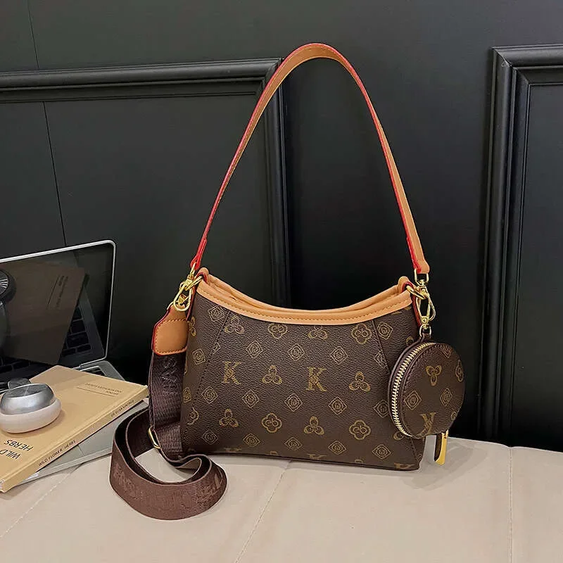 

Fashion Elegant Commuter Crossbody Bags for Women 2026 New Pattern Printed Underarm Handheld Luxury Shoulder Crossbody Bag