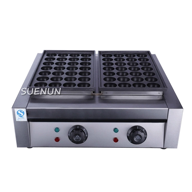 Commercial octopus ball machine stall machine electric Octopus Fish ball stove ground stall snack equipment 28 holes