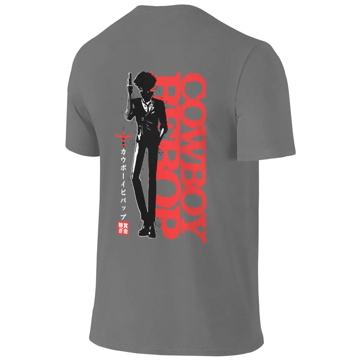 Shadow Of A Cowboy T-Shirt Full Of Cotton Feeling Reversible T-shirt Hong Kong Retro Embroidery Basic Tee