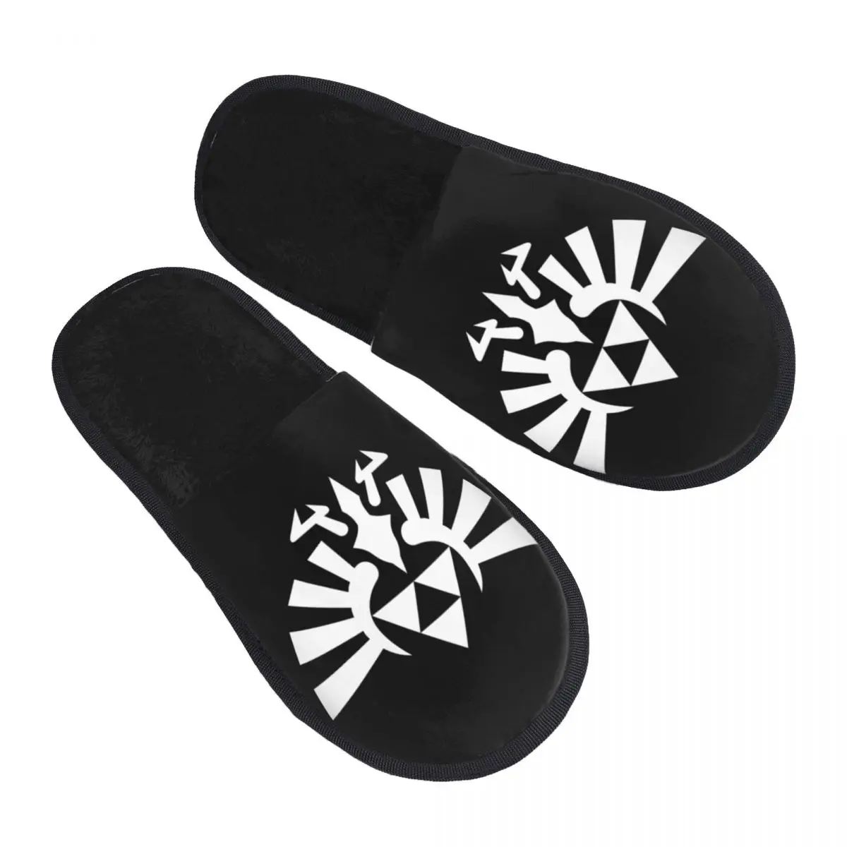 Custom The Legende Van Zeldas Comfy Scuff Traagschuim Slippers Vrouwen Anime Game Hotel House Schoenen