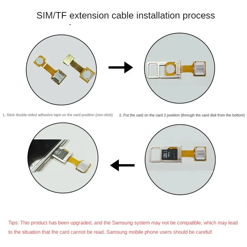 Adaptador de tarjeta extensora Dual SIM Micro SD TF extensor de ranura Sim híbrido Nano Cato práctico Universal para tarjeta de cambio de teléfono Android