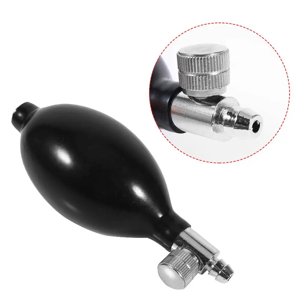 Medical Sphygmomanometer Manonometer Ball Blood Pressure Cervical Tractor Accessory Latex Air Inflation Balloon Bulb Pump Valve