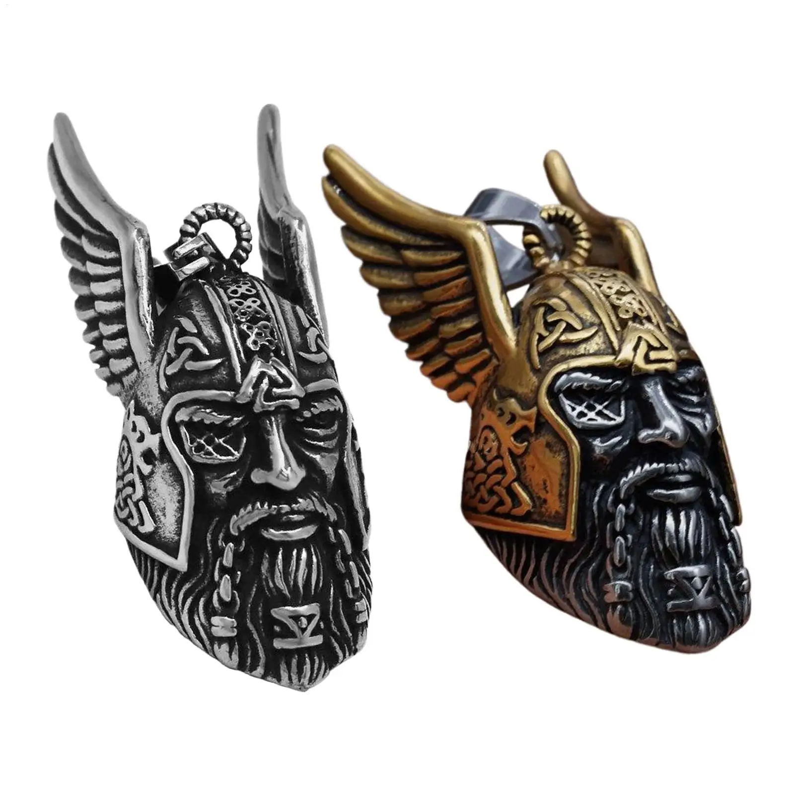 กระดิ่งมอเตอร์ไซค์ โอดิน เทวรูปปั้นไวกิ้ง กระดิ่งสำหรับขี่มอเตอร์ไซค์ อุปกรณ์เสริมเพื่อความปลอดภัยในการขับขี่ จี้ห้อยมอเตอร์ไซค์