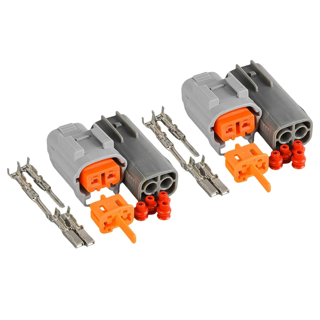 Fog Light Connector Plug Male & Female Wire Terminal Adapter Kit Fit For Ford