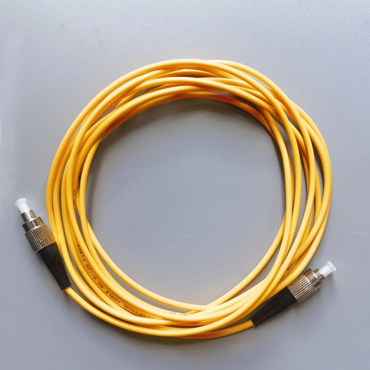 FC/UPC-FC/UPC 3M/5M/10M Fiber Optic Patch Cord Single Mode Simplex Core FTTH Communication Optical Fiber 3.0mm Extension Cord