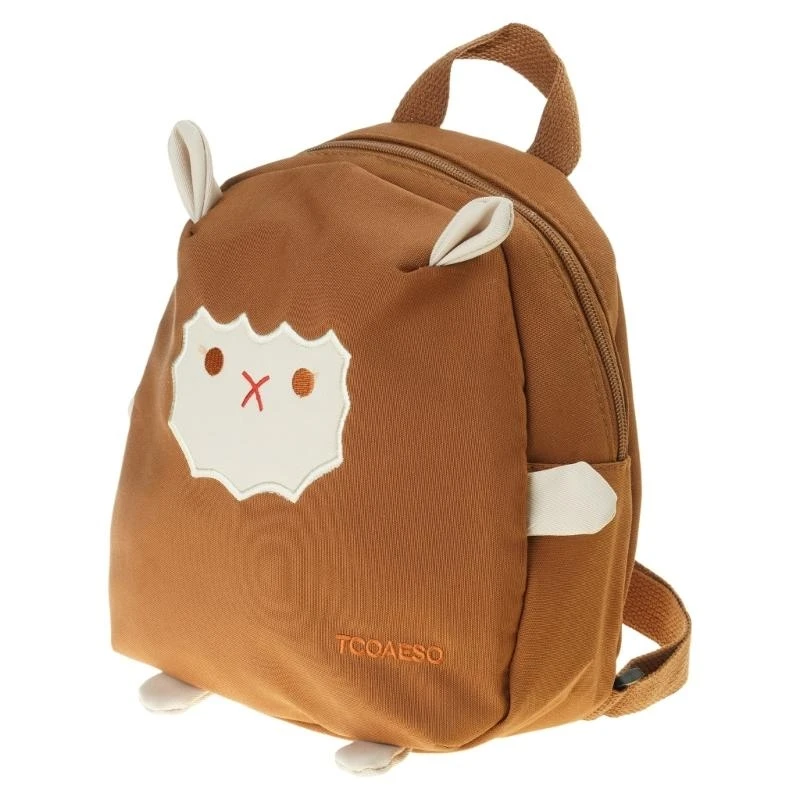 D46d niedliche Cartoon Schaf -Rucksack für Girl Boy Kid Kinder Kinder Kindergärten Schultasche Crossbody Tasche Japanischer Stil