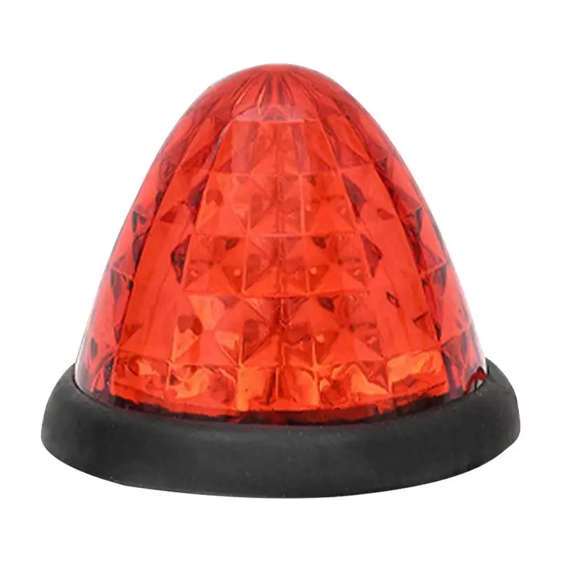 Side Marker Lights New Trailer Light Kit Strobe Light LED Trailer Light Kit Colorful Mushroom Shape Strobe Light For Enhanced