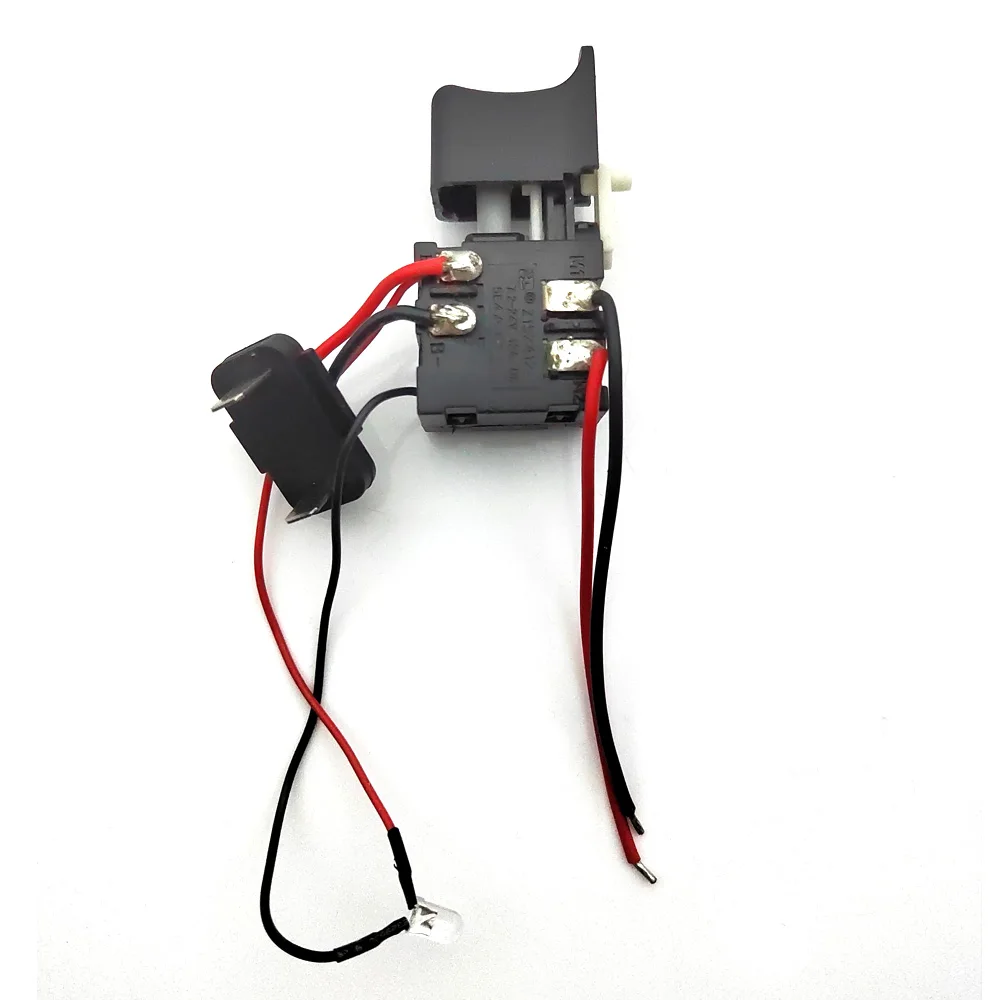1pcs Electric Drill Dustproof Speed Control Push Button Trigger Switch DC 7.2-24V