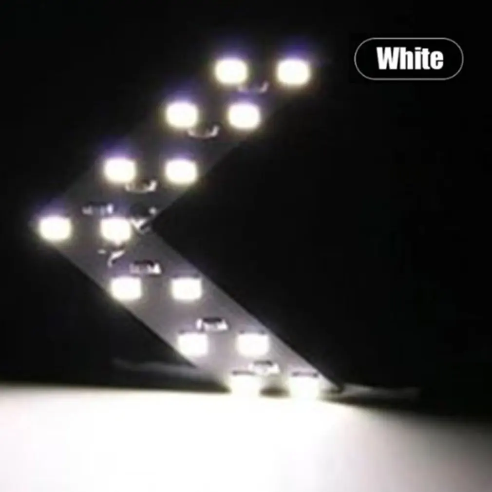 LED Arrow światła panelu Mini Marker światło obrysowe na wyświetlacz tyłu samochodu kierunkowskaz w lusterku sygnał sekwencyjny światło włączony kierunkowskaz