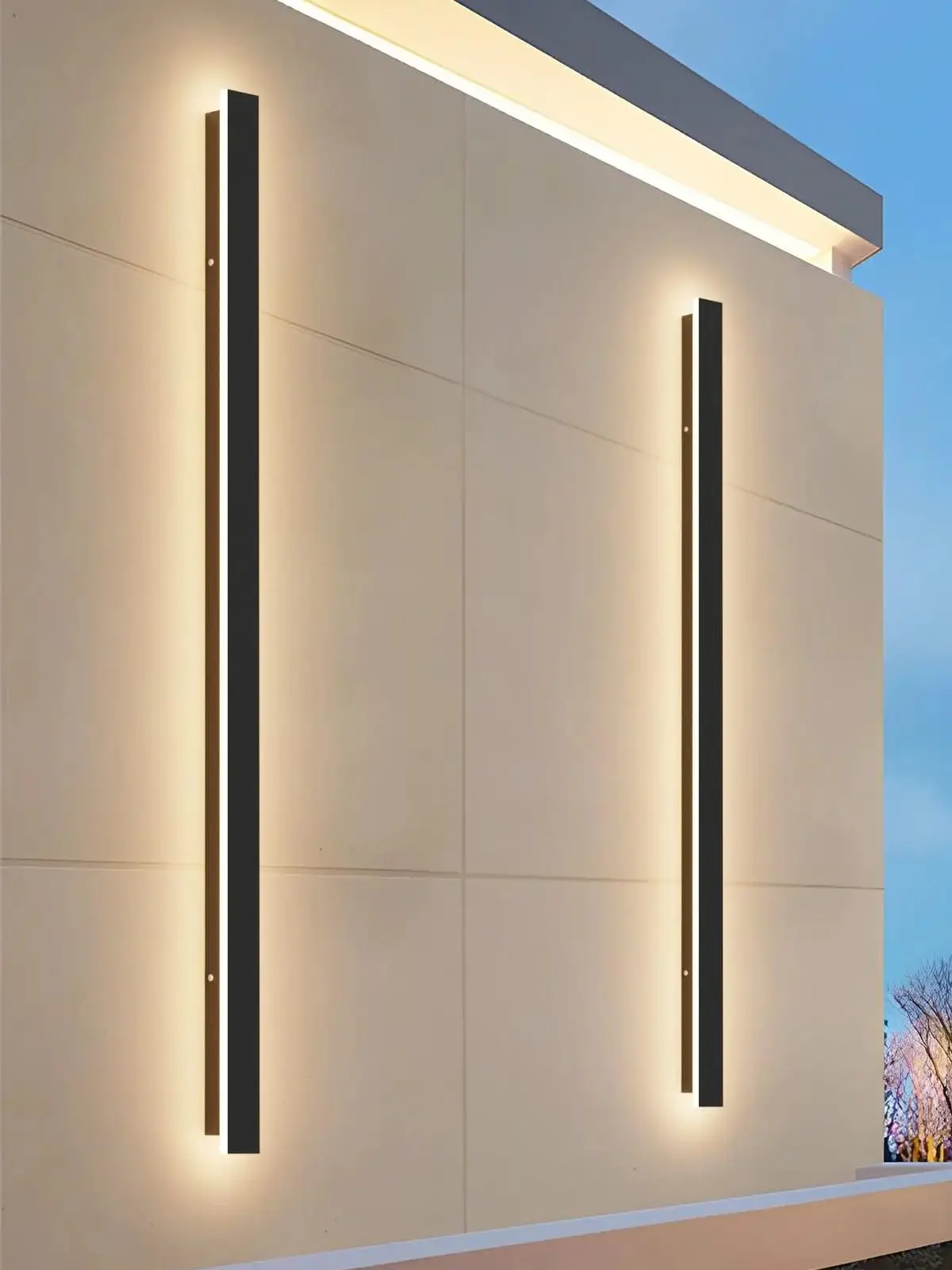 Wasserdichte Wandleuchte LED Outdoor Garten Wandleuchten Treppe Gartenlampe Wohnzimmer Schlafzimmer Ip65 Schwarze Wandleuchten