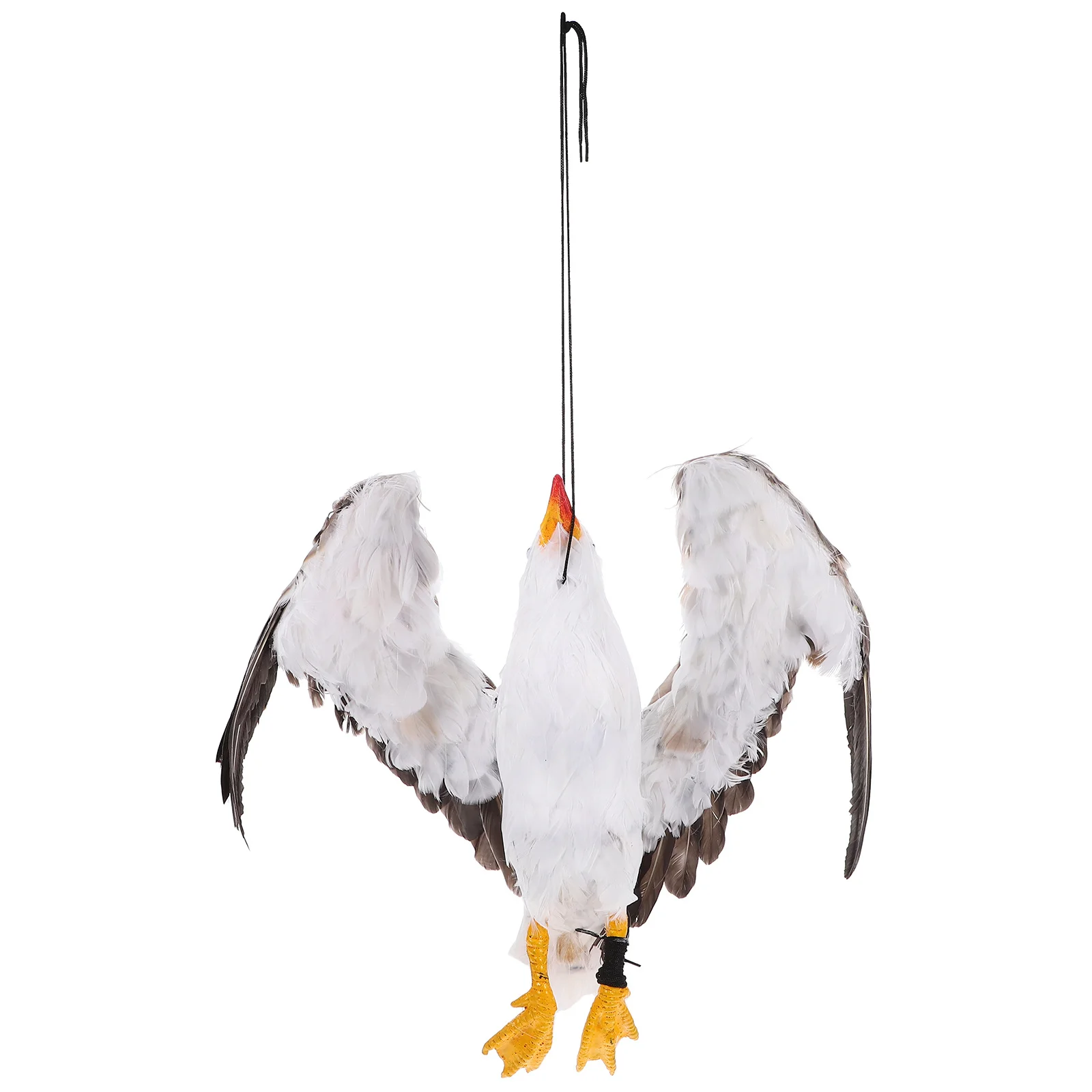 

Simulation Dead Made Of Plastic Durable Outdoor Home Decor Hanging Ornament For Garden Bird Craft Seagull Pendant Fake