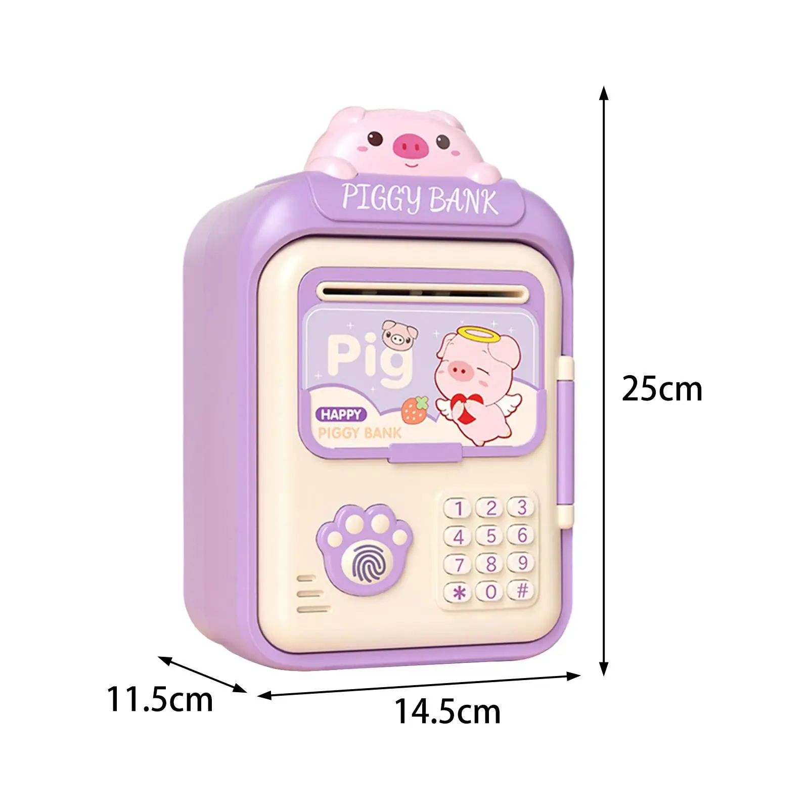 Electronic Fingerprint ATM Piggy Bank Electronic Piggy Banks for Kids Gifts