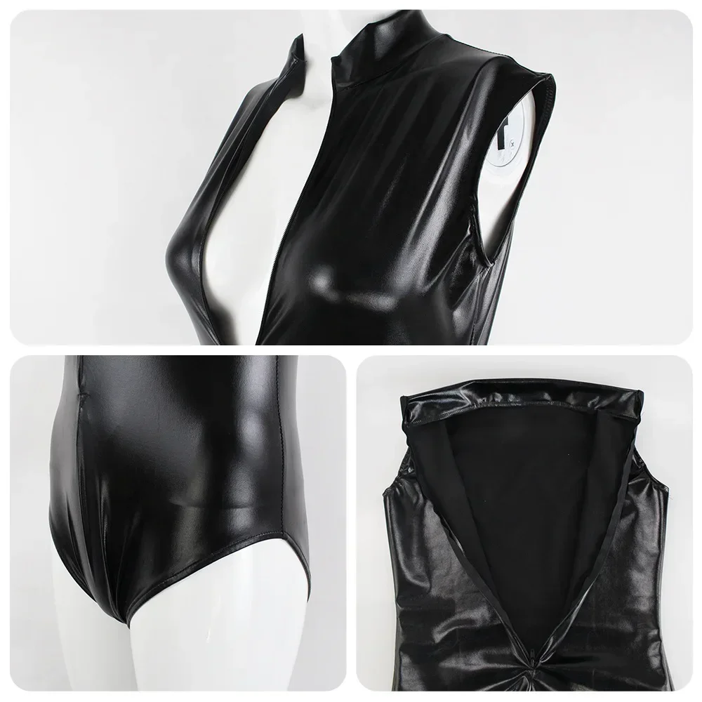 Sukumizu Cosplay Costume School Swimsuit Lolita Anime WomenLenther Tight Jumpsuit Swimwear Fitness Party 2025 Hot Sale