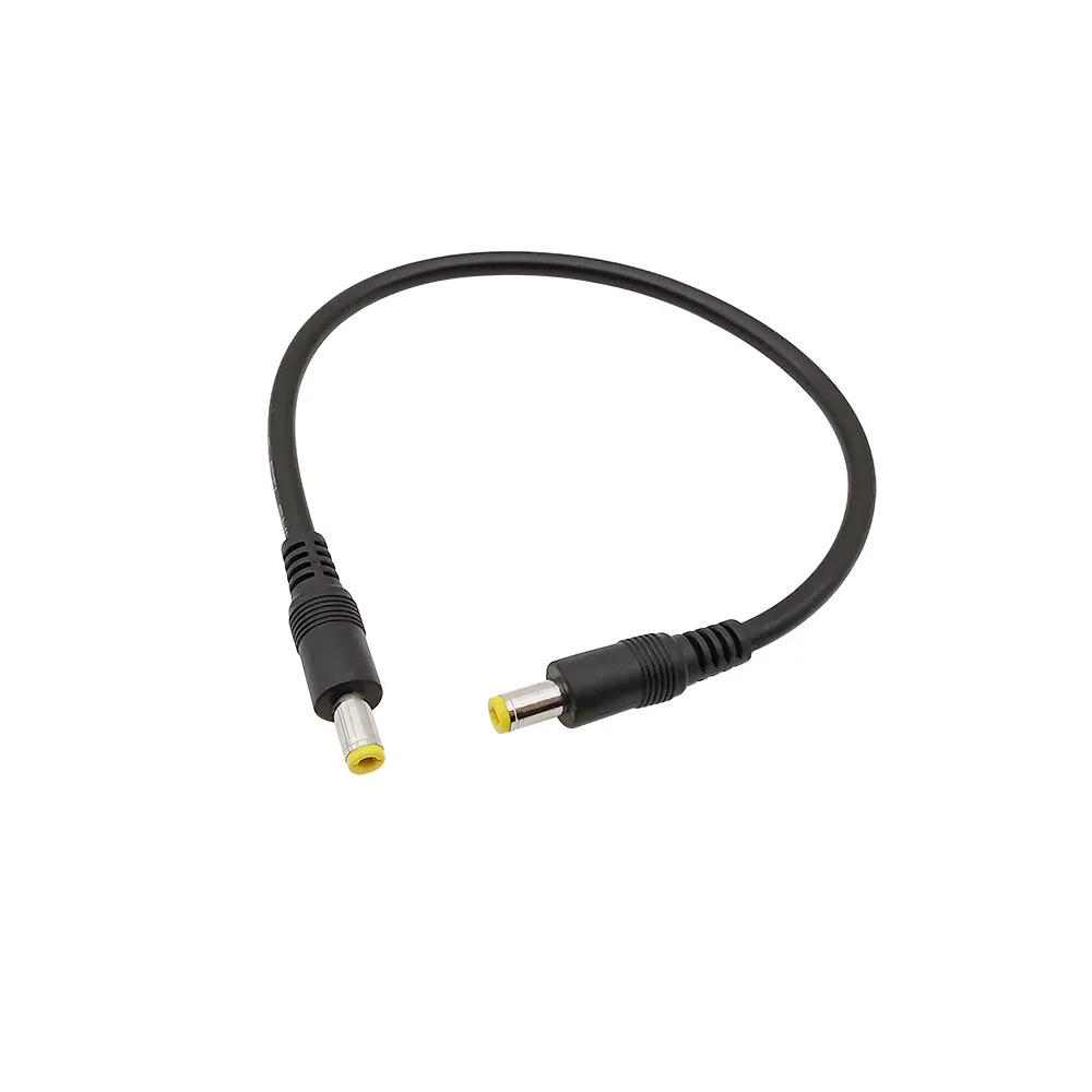 Przedłużacz zasilania DC 5,5 x 2,5 mm męski do 5,5 x 2,5 mm męski wtyk Złącze zasilania do taśmy LED Przedłużacz kamery CCTV Przewód — zdjęcie 4