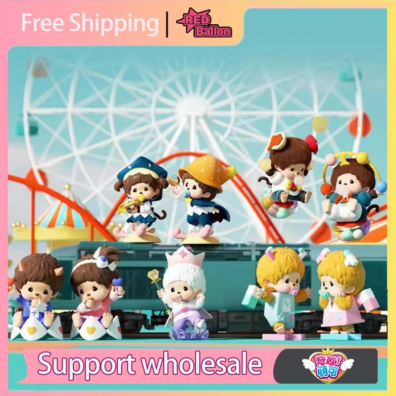 

Оригинальные monchhichi для поиска времени, серия, слепая коробка, модные игрушки, милые куклы, декоративные украшения ручной работы, милые подарки