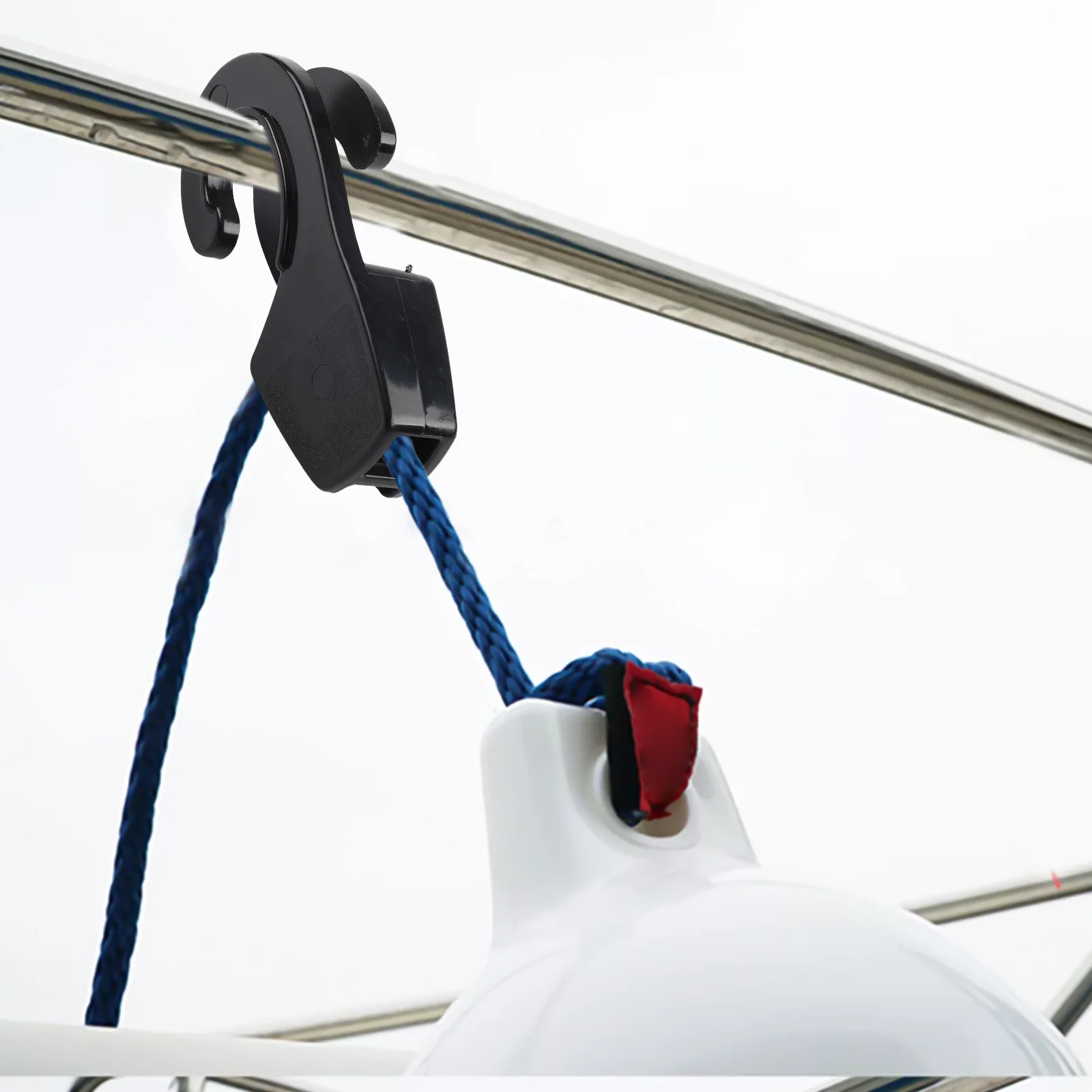 1Pc 25mm Boat Fender Hanger Hook Quick-Release Rail Mount ABS Plastic Anti-Collision Bumper Accessory