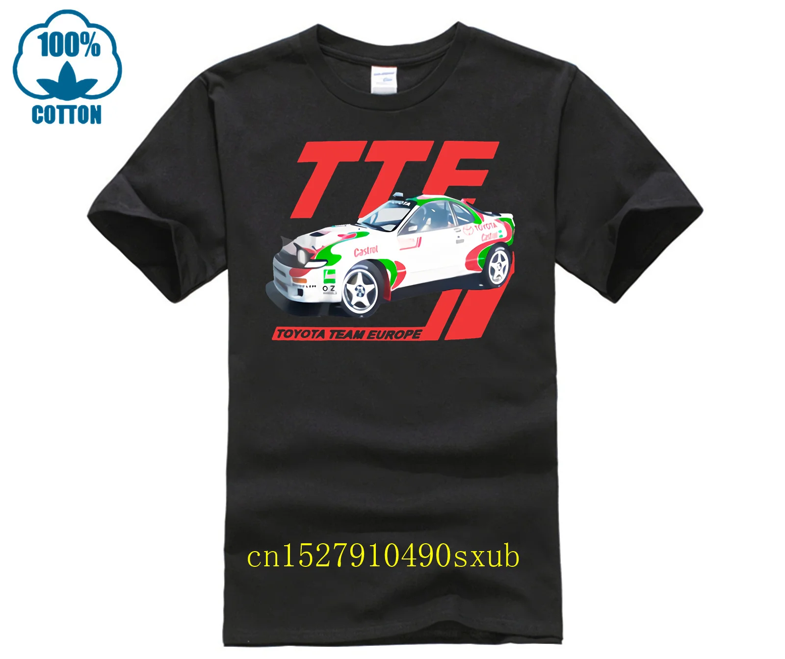 Celica GT Four Rally T Shirt White or Gray ST185 WRC JDM Summer Print Black T Shirt Clothes Popular Shirt Cotton Tees