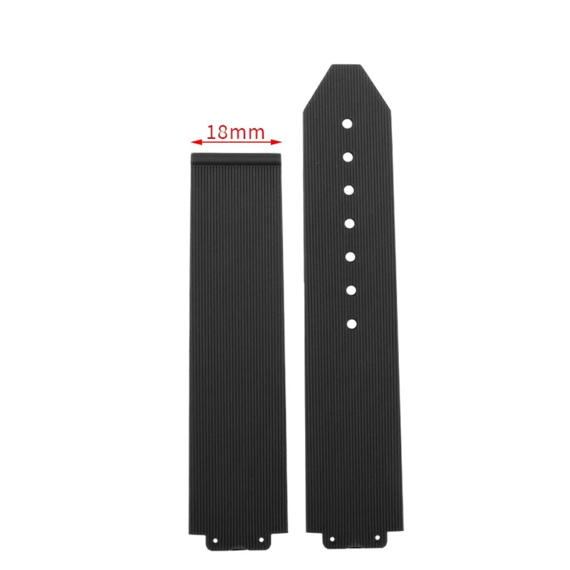 20*13mm convex joint silicone rubber strap with screwdriver black brown white women watchband For HUBLOT Big Bang classic fusion