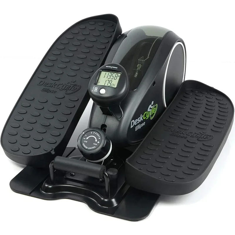 DeskCycle Ellipse Leg Exerciser - Under Desk Elliptical Machine and Foot Pedal Exerciser - Leg Exerciser While Sitting