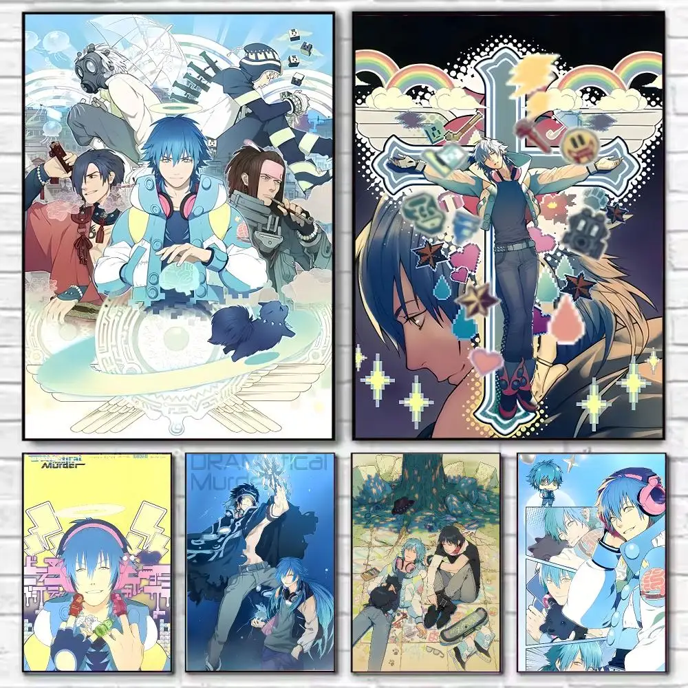BL Anime D-DRAMAtical Murder Poster Stylish Wall Art for Living Room Bedroom Study Home Decor Gift