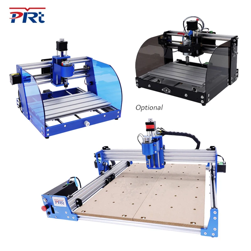 Machine à Graver TCNC 3018 Pro 4040, Routeur, Fraisage Caralisé, Marque Laser CNC GRBL ER11 pour Bois, PVC, PCB, Cuir NW