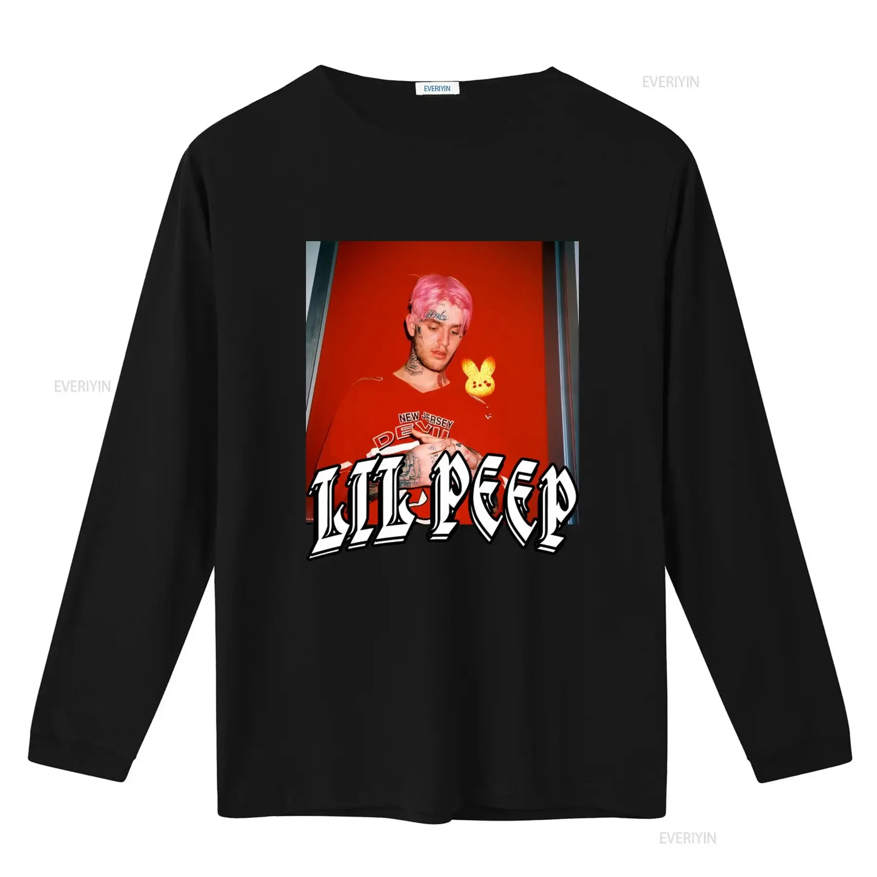 Lil Peep T Shirt Hell Boy Design 100 Cotton Available in S M L US Sizes vintage Washed Versatile designer clothes Comfortable