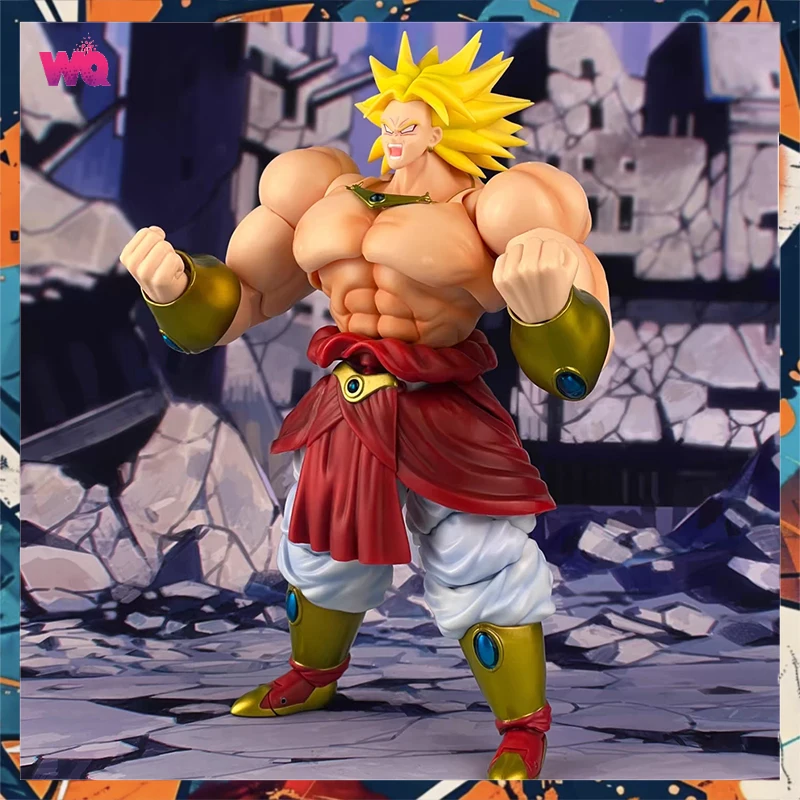 

in stock Dragon Ball Legendary Berserker Action Figure Broly Figure Demoniacal Fit Figure PVC Statue Collectible Custom Toy Gift