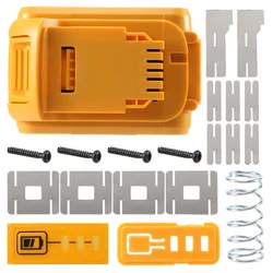 Battery Replacement Plastic Case for DeWalt 20V DCB201,DCB203,DCB204,DCB200 18V Li-Ion Battery Cover Parts for 3A 4A 5A