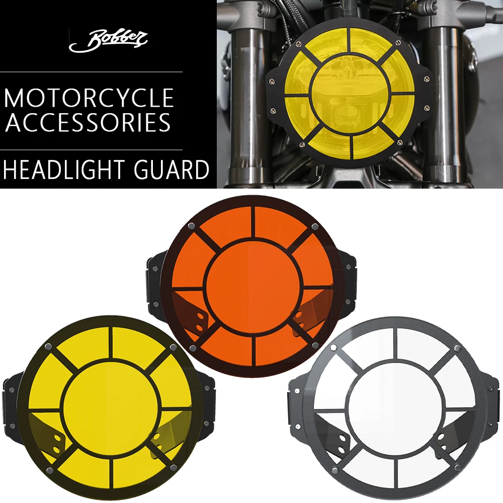 

NEW Motorcycle Accessories Headlight Guard Cover Protector Grill FOR CFMOTO CLC450 Bobber 450 CL-C 2023 2024 2025 CLC 450 bobber