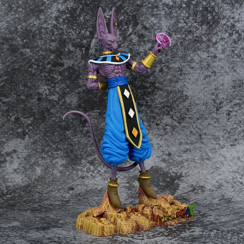 

Anime Dragon Ball Z Gods of Destruction Beerus PVC Action Figure Statue Collection Model Kids Toys Doll Gifts 30CM