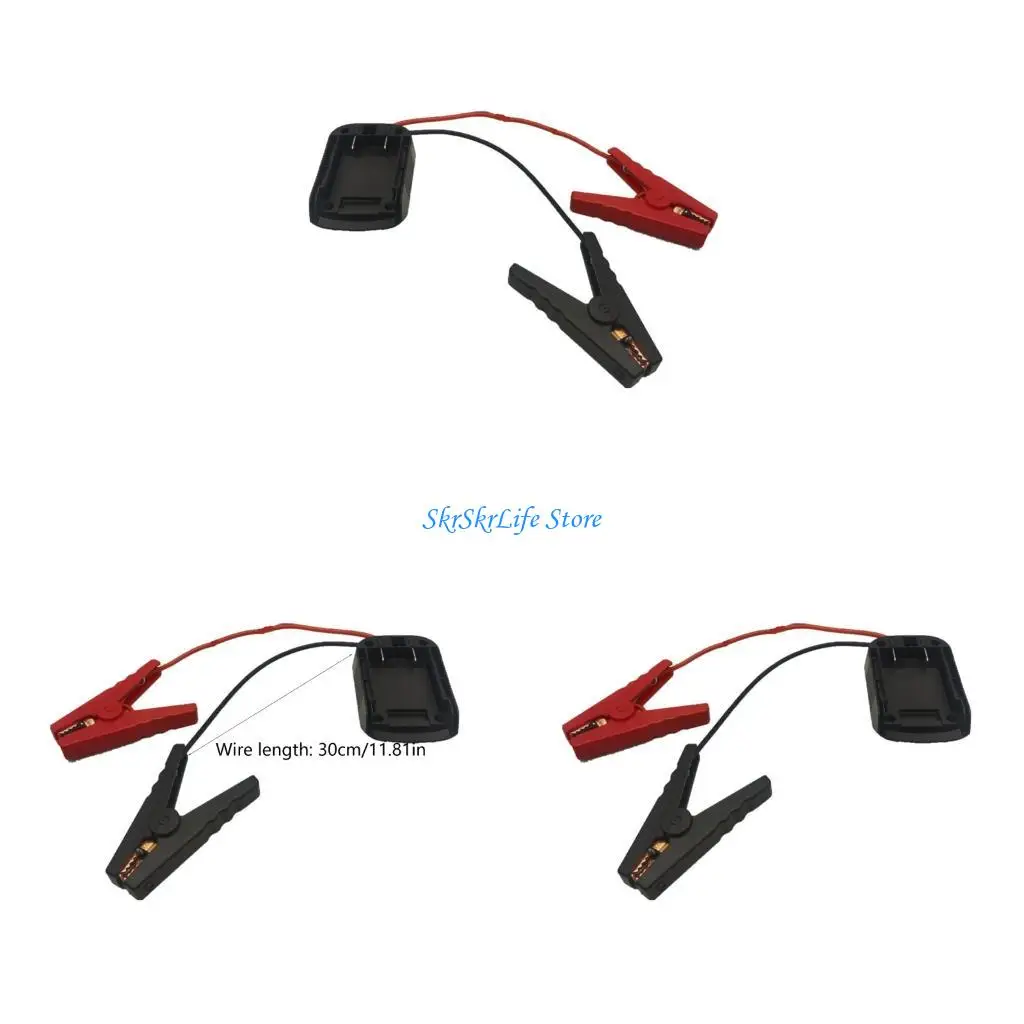 

E65E Portable 12V Emergency Adapters Featuring 30A Protections For 14.4V 20V Power Tool Batteries