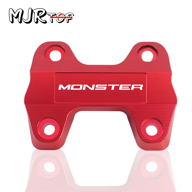 Motorcycle monster821 Handlebar Riser Up Back Move Support Bar Handle Riser Mounting Clamp For Monster 821 MONSTER 821