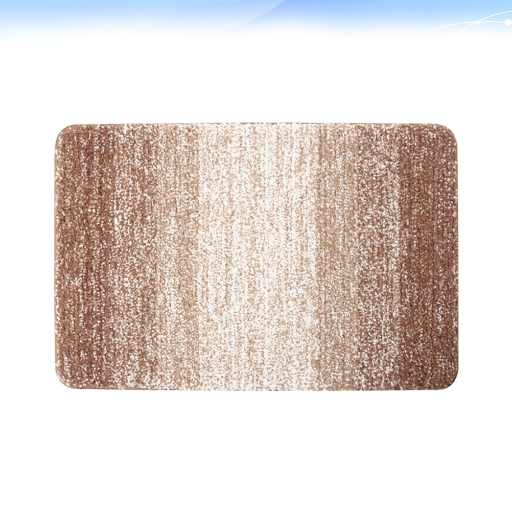 

Non-slip Floor Cm Washroom Carpet Foot Carpets Bathroom Back Absorb Water Polyester Easy Clean Anti-skid Bottom