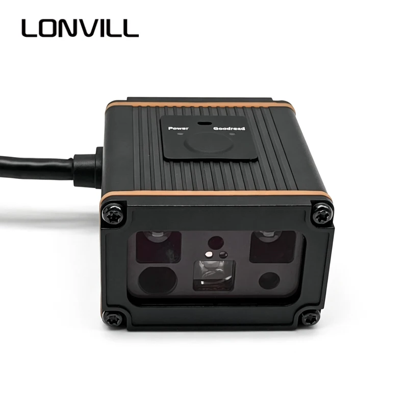 LONVILL TOF Far and Near Focus Intelligent Switching Automatic Sensing Code Reading Long Distance Fixed Barcode Scanner