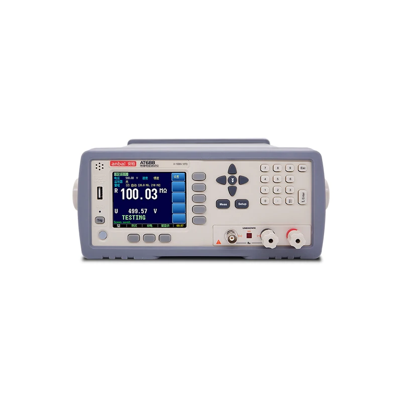 Applent AT688 Insulation Resistance Tester Meter Test Range 100k-10TΩ,1V~1000V Arbitrary Voltage Output