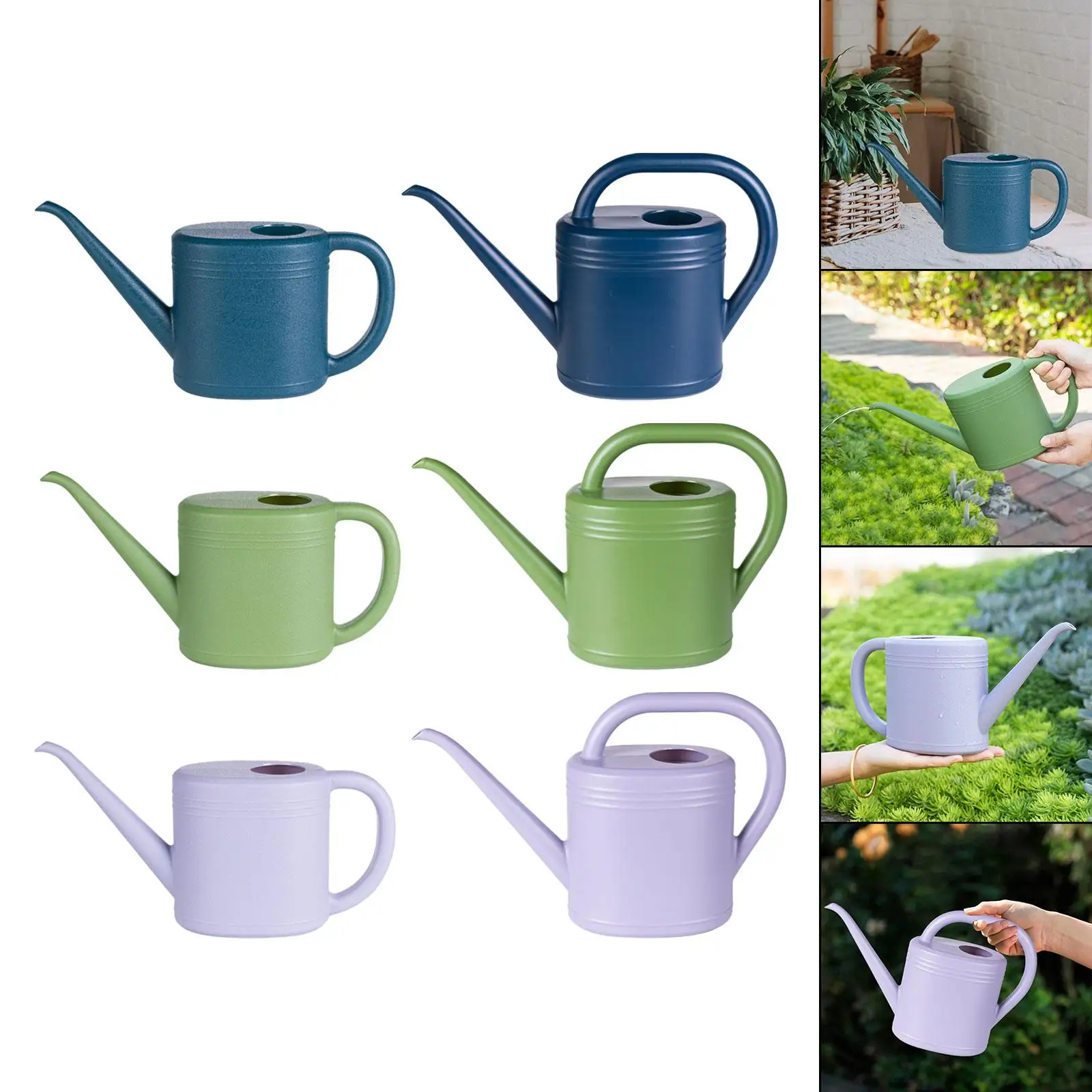 Long Spout Watering Can Household Compact Sturdy for Home Office Gifts Practical Easy to Use Gardening Tool Watering Kettle