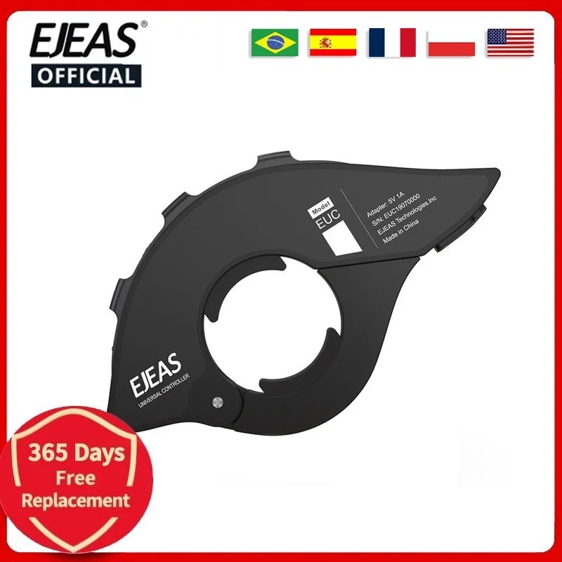 EJEAS EUC BT 5.1 Motorcycle Handlebar Grip Remote Control Controller for Q8/Q7/Q2/MS8/MS20/K1/K1PRO/K1PRO+/V4 Plus/V7/V6 Pro+