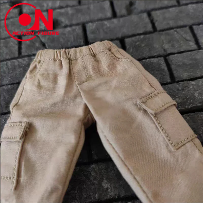1/12 Loose Male Leggings Sports Pants Casual Pockets Trousers Elastic Waistband Doll Clothes Accessories For 6\'\' Action Figure