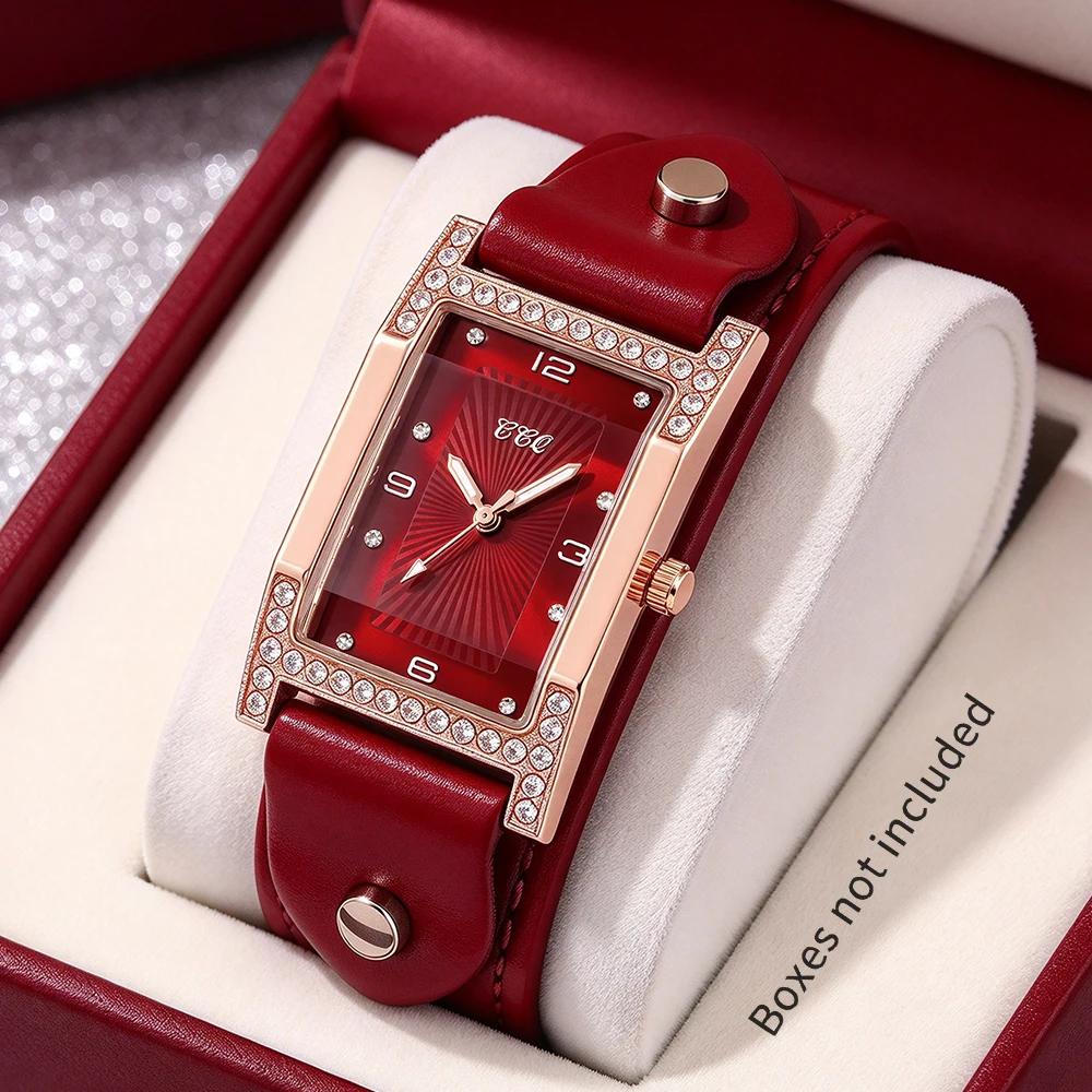 1Pc New Women's Quartz Watch - Gift And Exquisite Combination - Suitable For All Holiday Occasions.(Box Not Included)