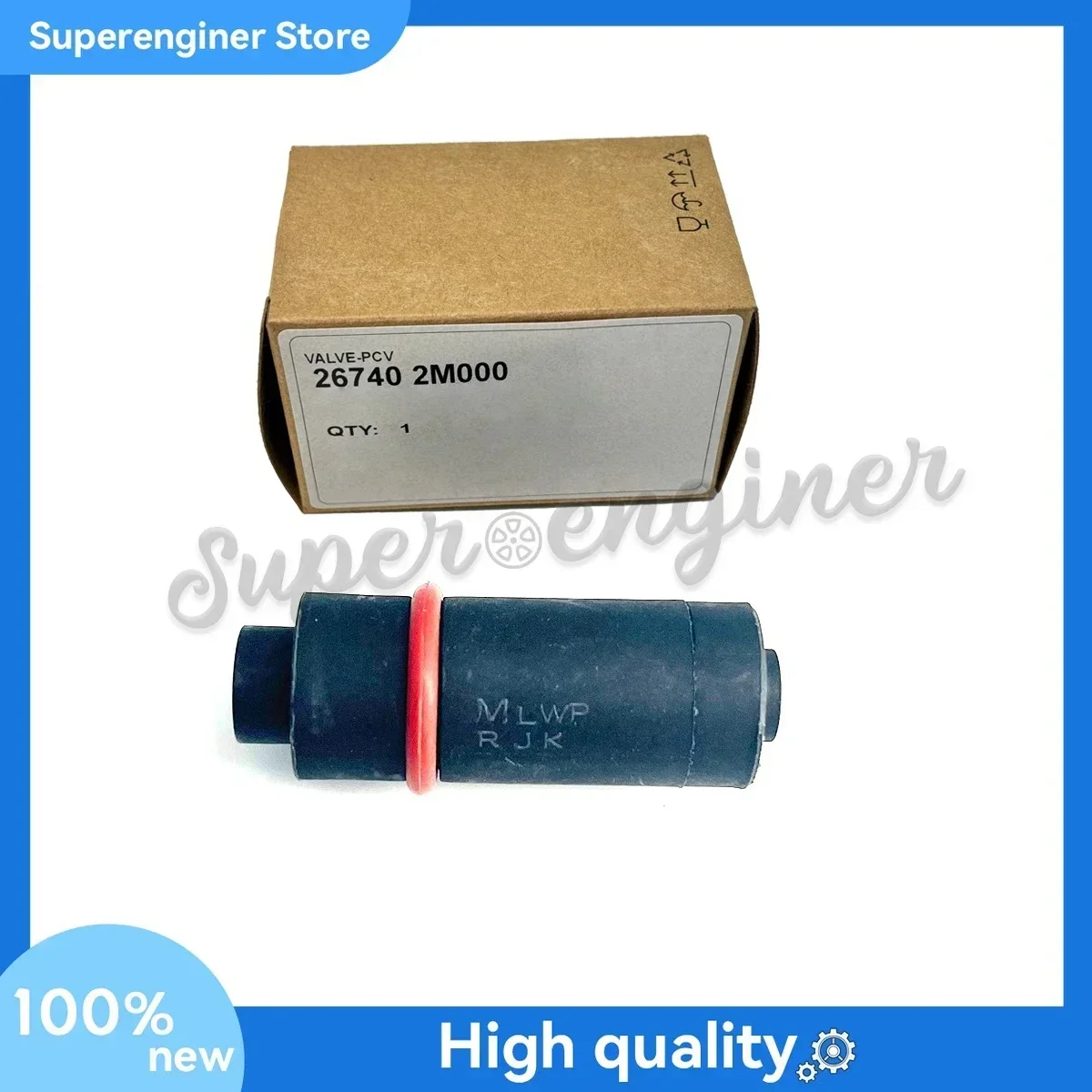 

26740-2M000 Клапан PCV для Hyundai Creta i20 Elantra Kona Tucson Kia Rio 2020-2023 гг. 267402 M000