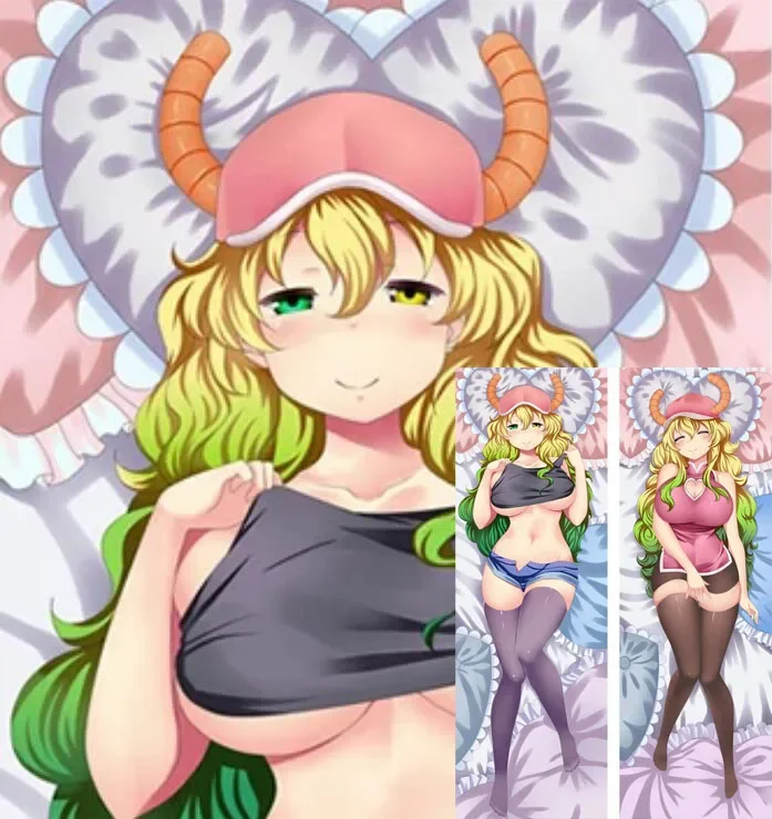 

Dakimakura Quetzalcoatl Futa Dragon Maid аниме наволочка для тела двусторонний принт наволочка в натуральную величину подарки