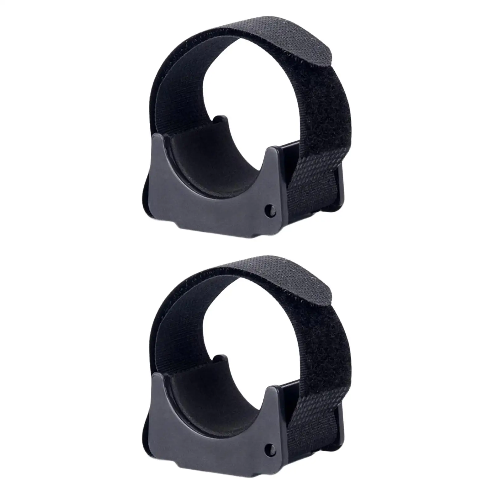 

Flashlight Mounting Bracket Portable Fishing Accessories Black Accessories Rubber Versatile Professional Flashlight Holder