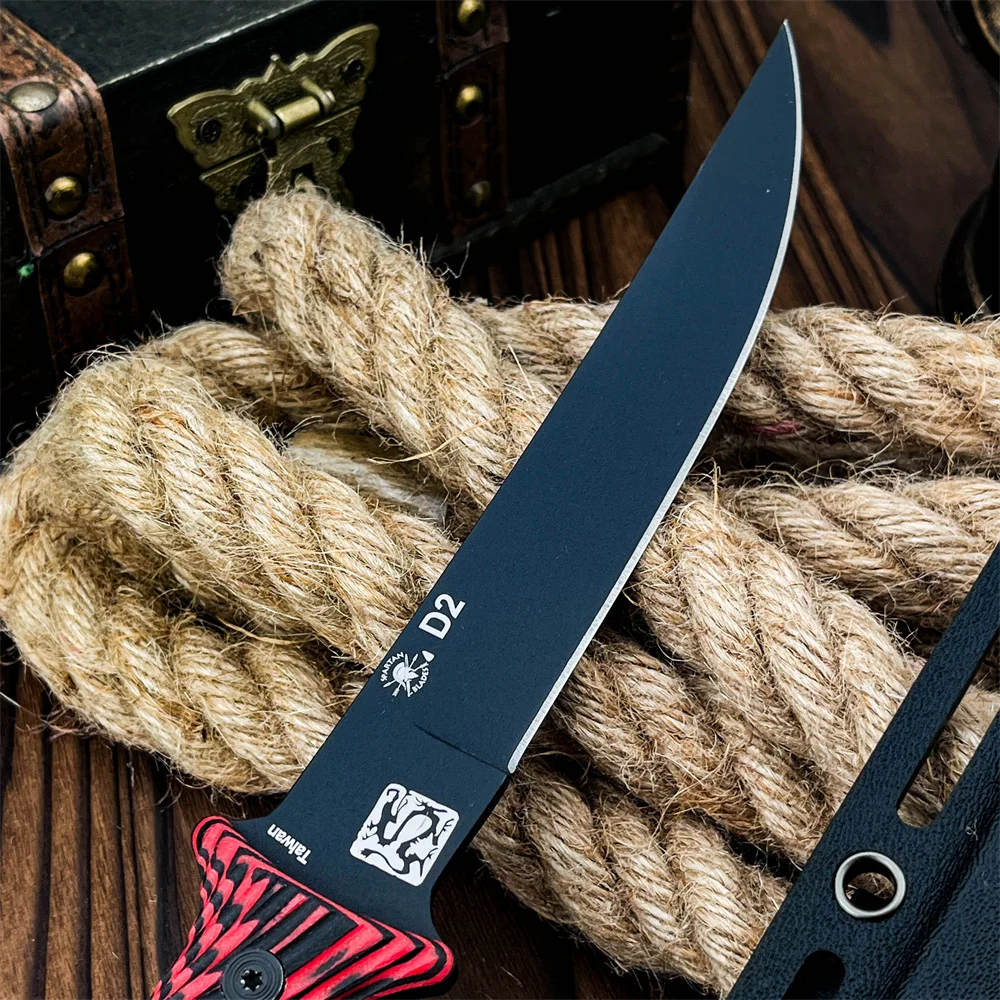 Noże uniwersalne D2 Steel, nóż – Bushcraft Knife Fixed recenzja i cena