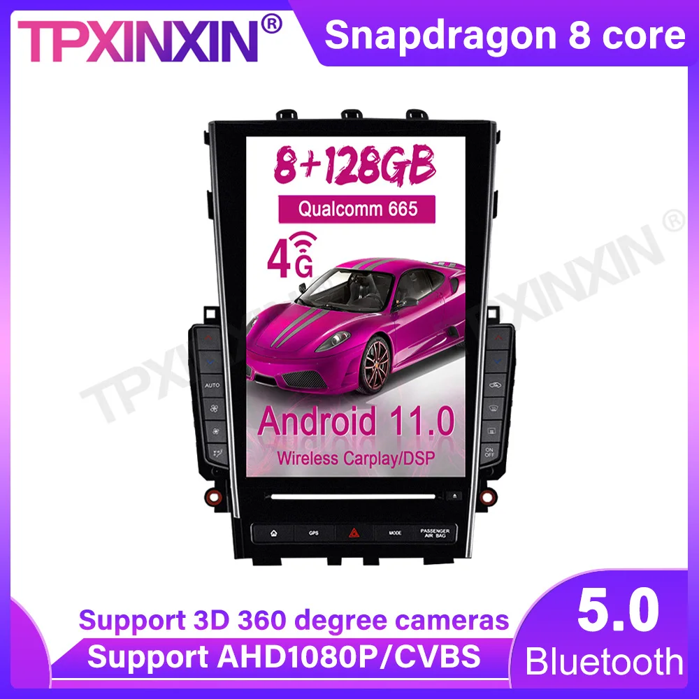 

256G Android 11 For Infiniti Q50 Q50L Q60S 2015-19 Vertical Screen Car Multimedia Player GPS Navigation Headunit Radio Recorder