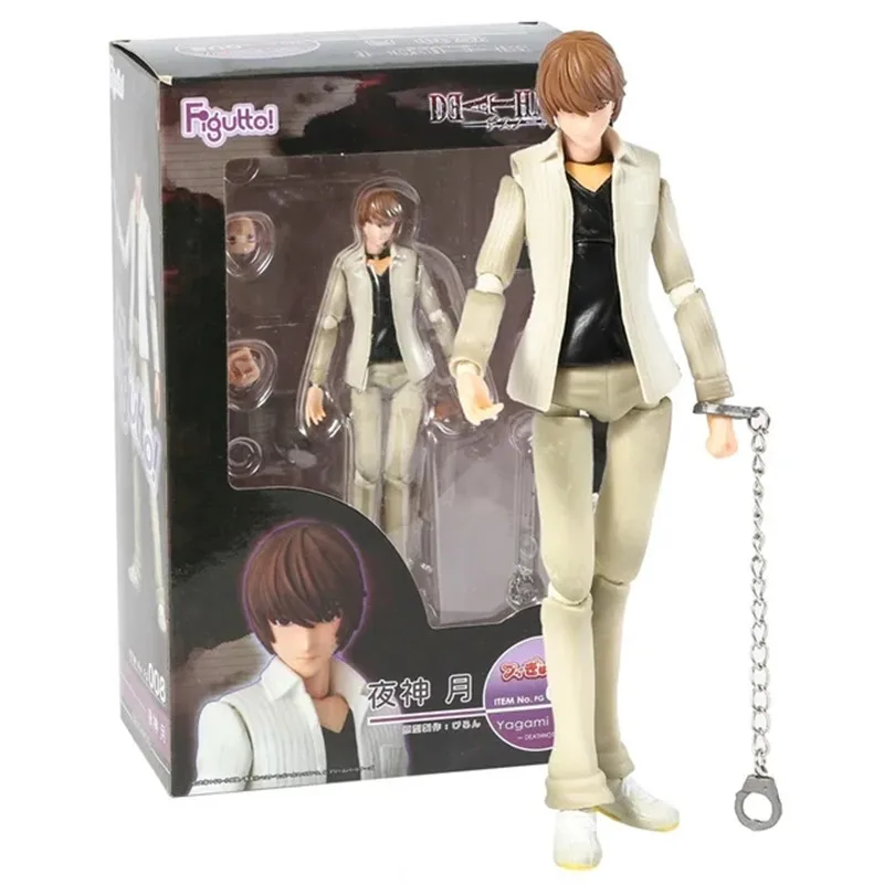 NEW hot 16cm Death Note Yagami Light movable action figure toys collector Christmas gift doll