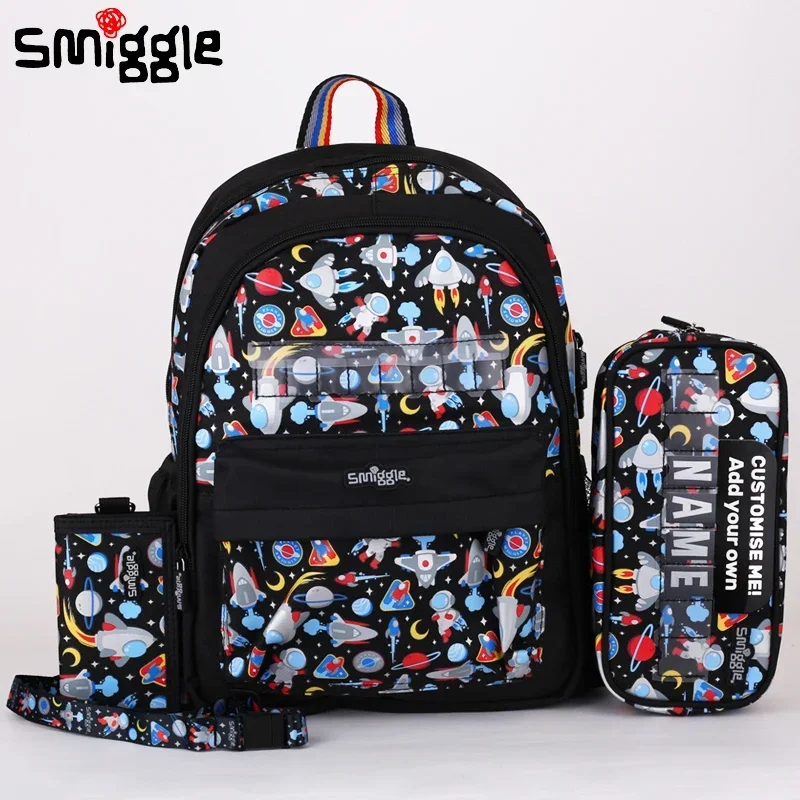 

Оригинальный Австралийский Детский рюкзак Smiggle, канцелярские принадлежности, школьный карандаш, рюкзак, сумка для обеда, студенческий подарок