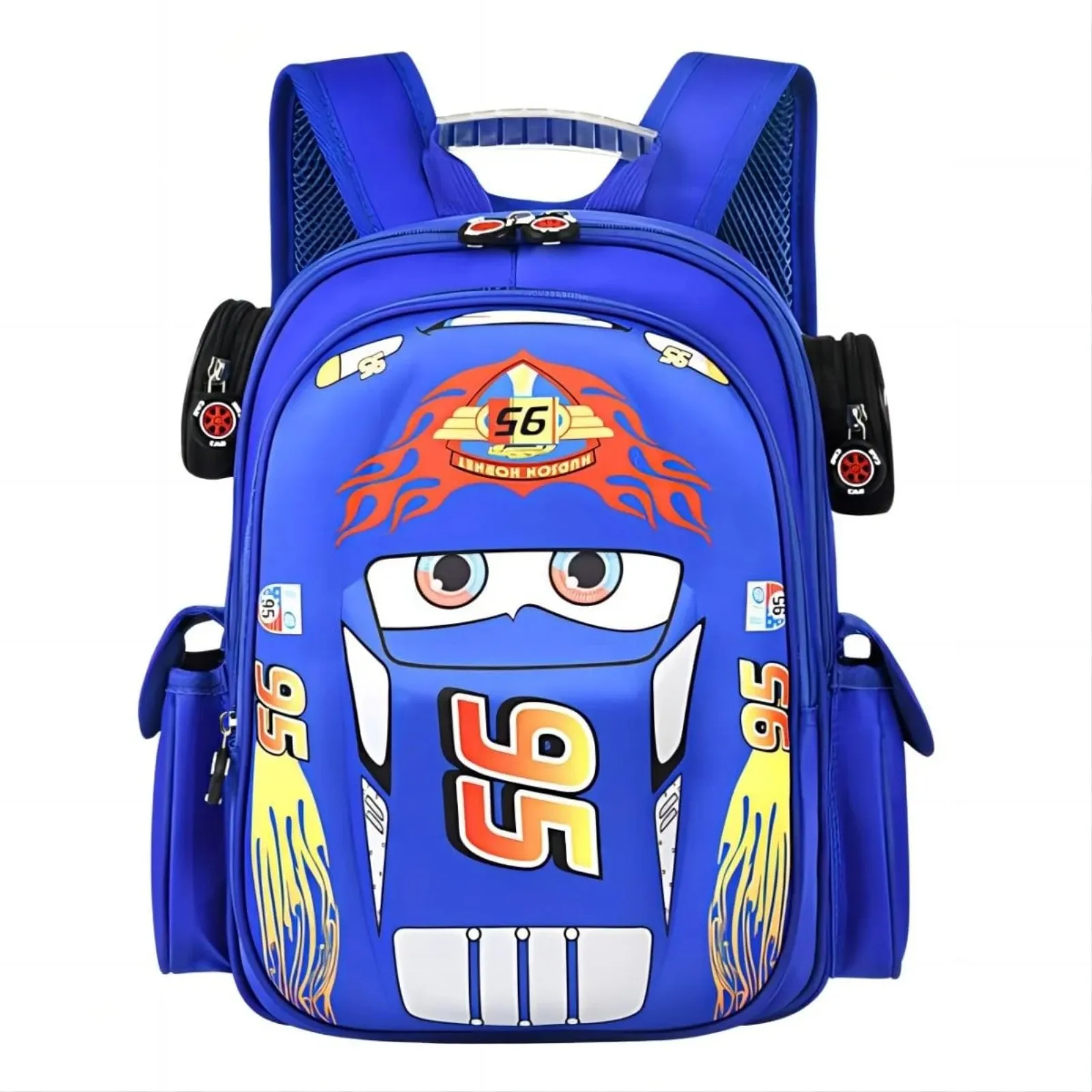 

2Styles Quality Novel Racing Style Student Backpack Children Gift School Bag